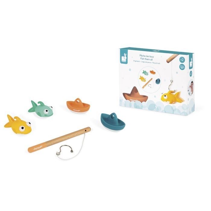 Primera imagen del Juego de Pesca para la hora del baño de Janod