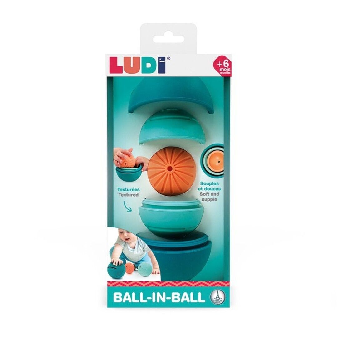 Primera imagen de Ball-in-Ball Set de pelotas sensoriales