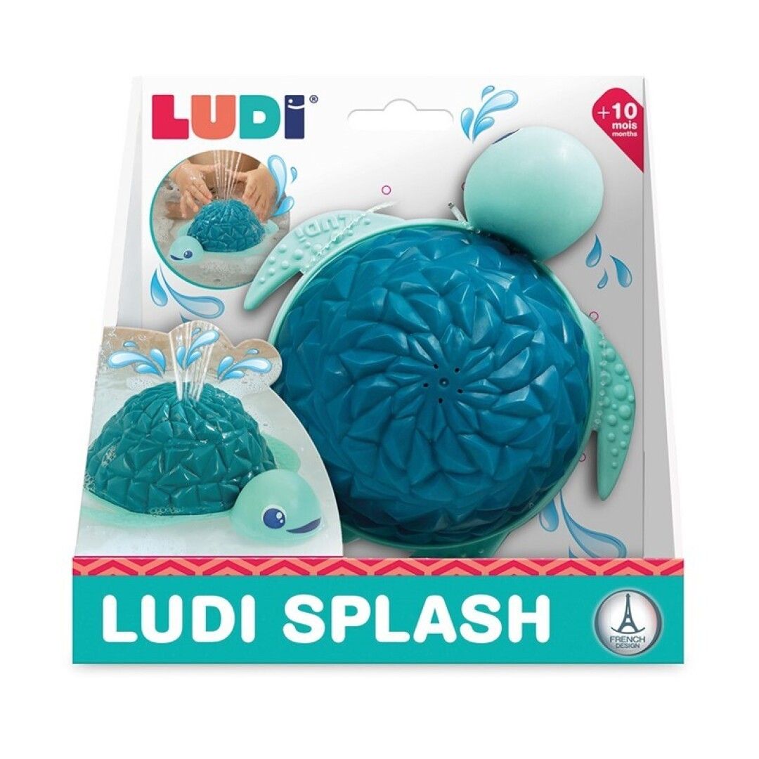 Primera imagen de la Tortuga Splash, salpica y se ilumina