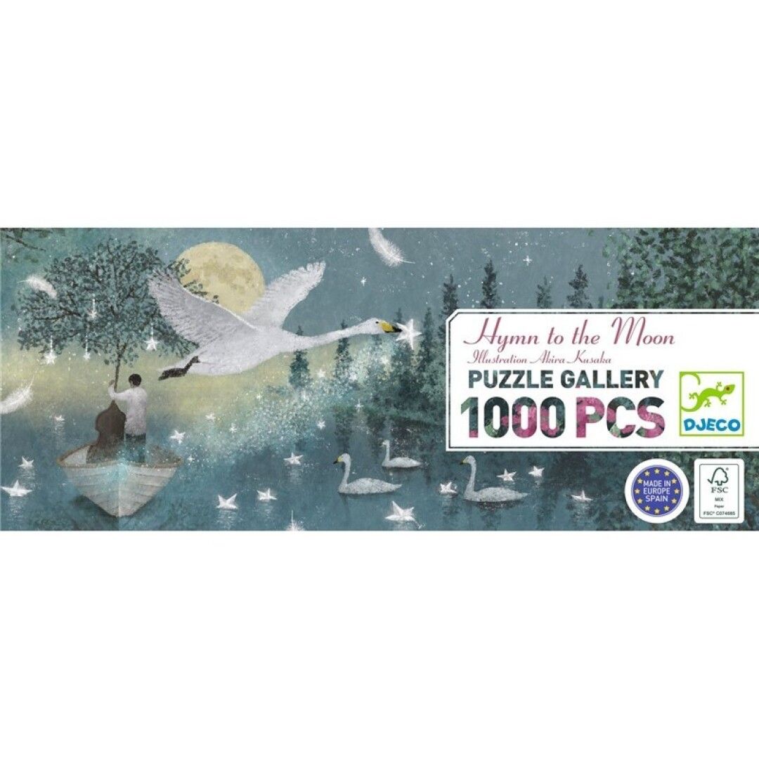 Puzzle Gallery Hymn to the Moon 1000 piezas - Djeco