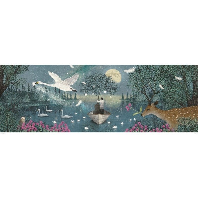 Puzzle Gallery Hymn to the Moon 1000 piezas - Djeco - Imagen 2
