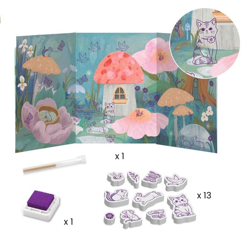 Cofre Multiactividades Fluffy Box - Djeco - Imagen 2