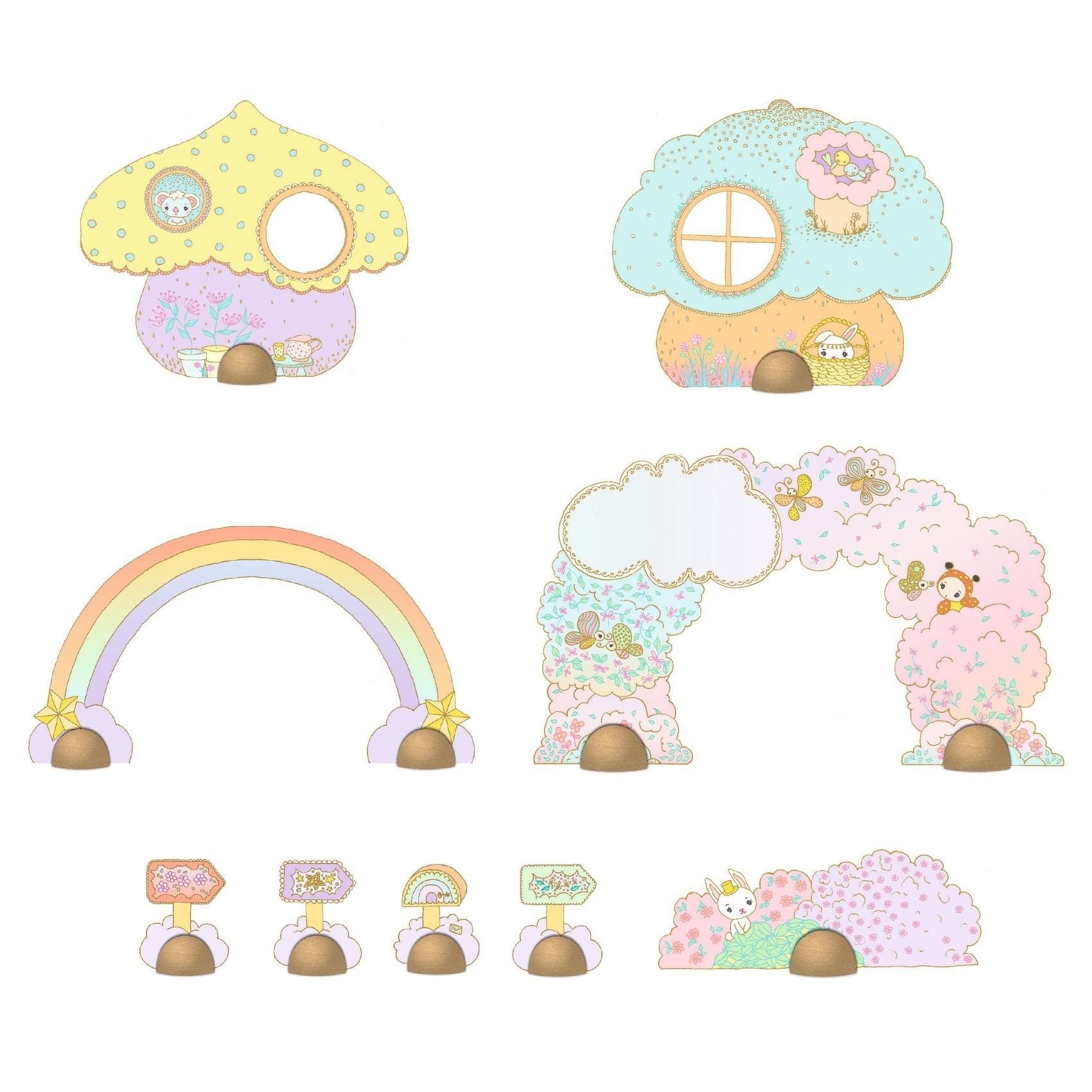 Puzzle Tinyly Puzz'Up Lily 33 pzas. - Djeco - Imagen 4