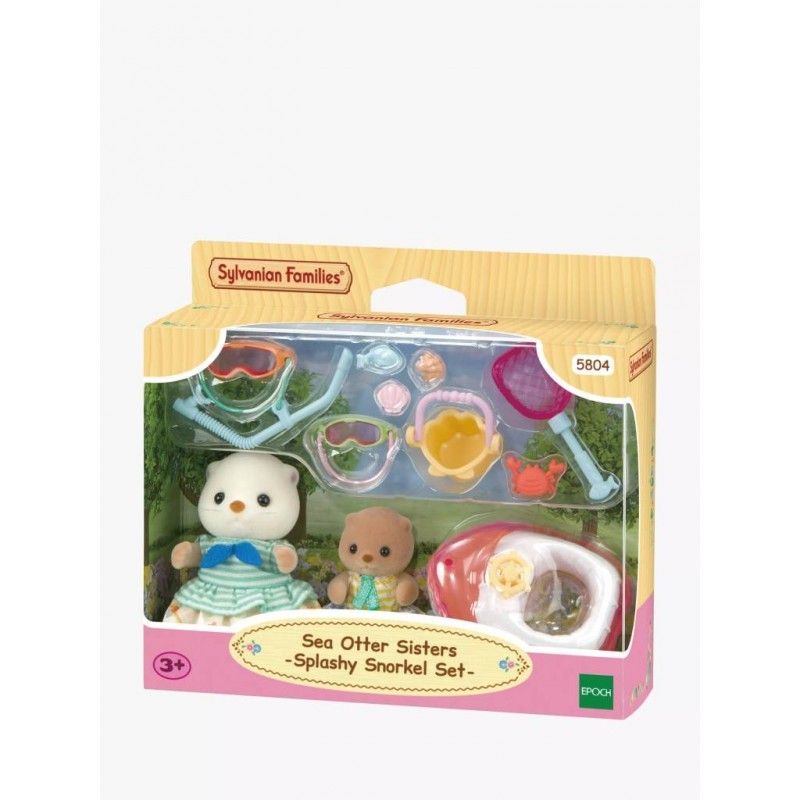 Set Hermanas Nutria Marina - Sylvanian Families - Imagen 2