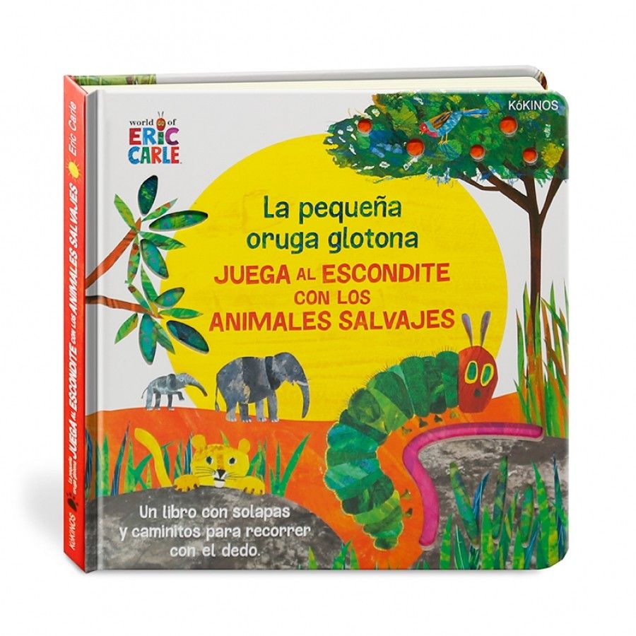 La Pequeña Oruga Glotona juega al escondite con los Animales Salvajes - Kókinos