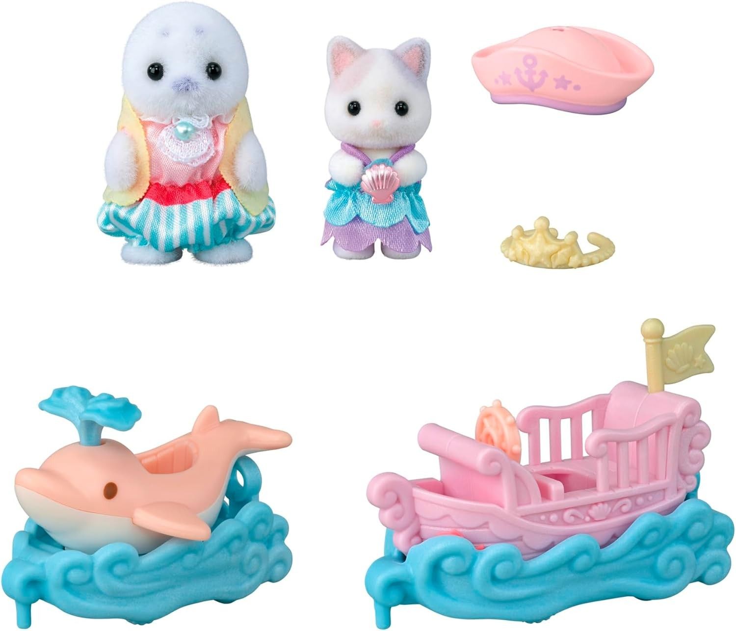 Puffy y Cara surcan las olas - Sylvanian Families - Imagen 4