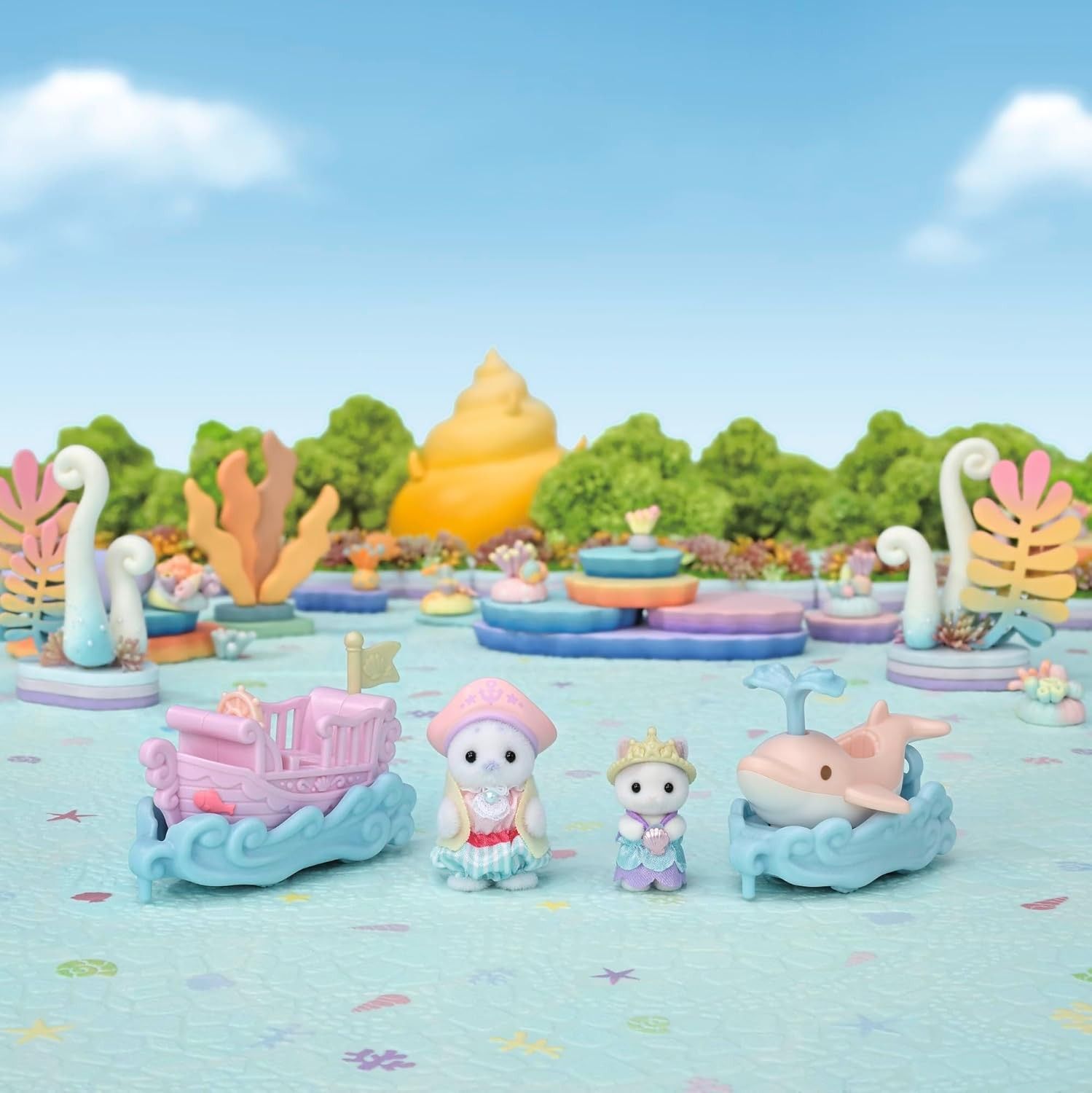 Puffy y Cara surcan las olas - Sylvanian Families - Imagen 2