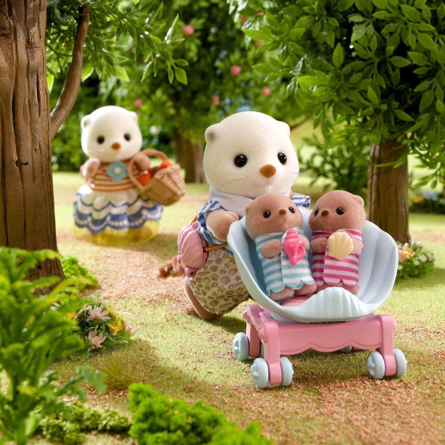 Familia Nutria Marina - Sylvanian Families - Imagen 5