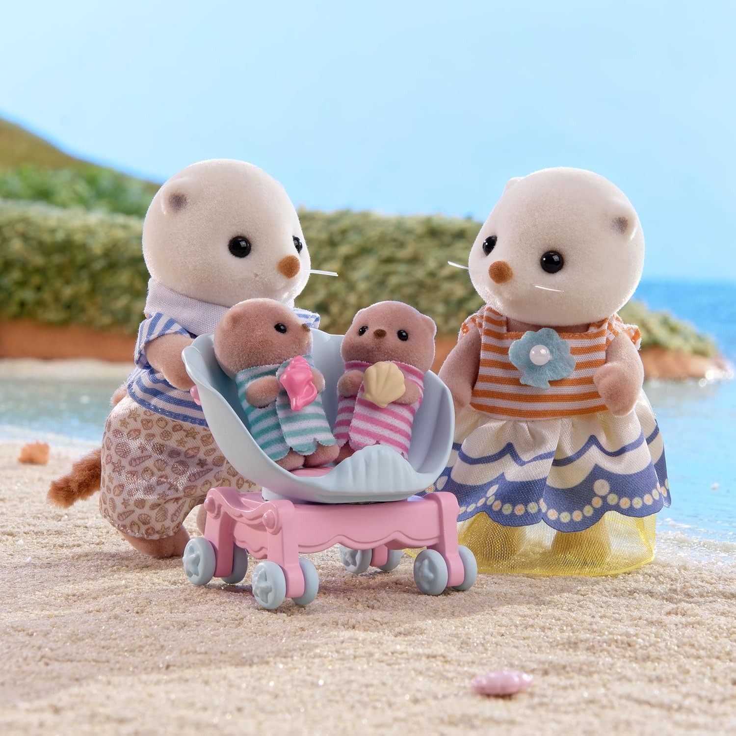 Familia Nutria Marina - Sylvanian Families - Imagen 4