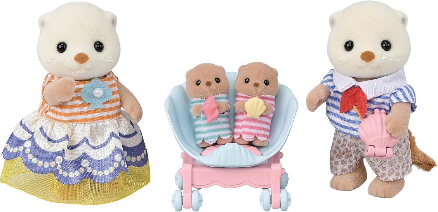Familia Nutria Marina - Sylvanian Families - Imagen 3