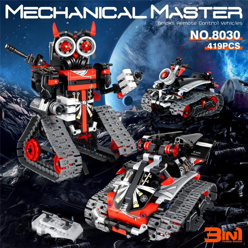 Robot y Coche Radiocontrol 3 en 1 419 pzas. - iMMaster - Imagen 2