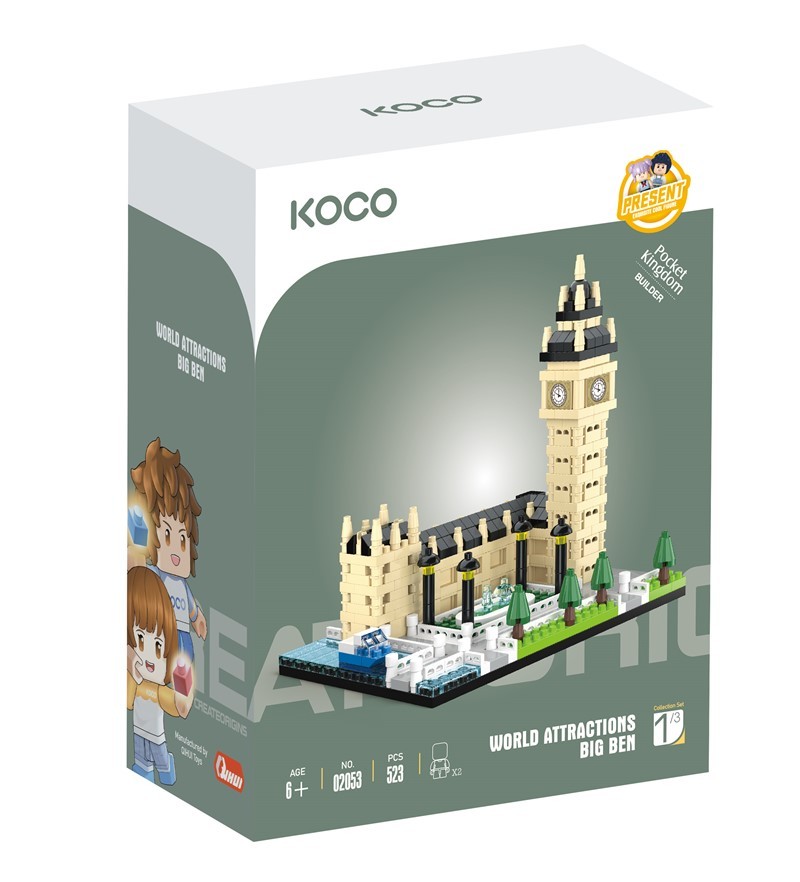 Big Ben 523 piezas - KOCO - Imagen 2