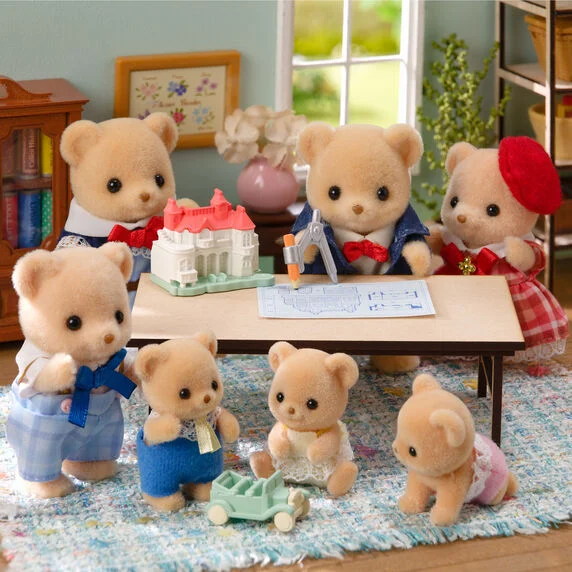 Familia Oso Biscuit - Sylvanian Families - Imagen 4
