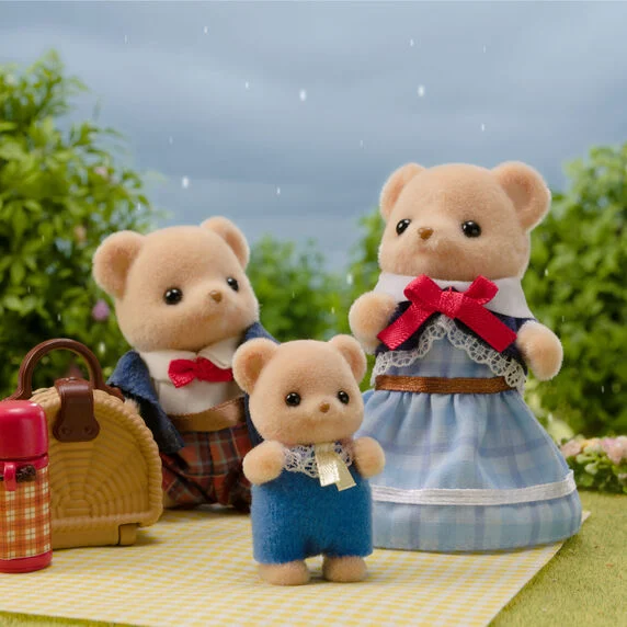 Familia Oso Biscuit - Sylvanian Families - Imagen 5
