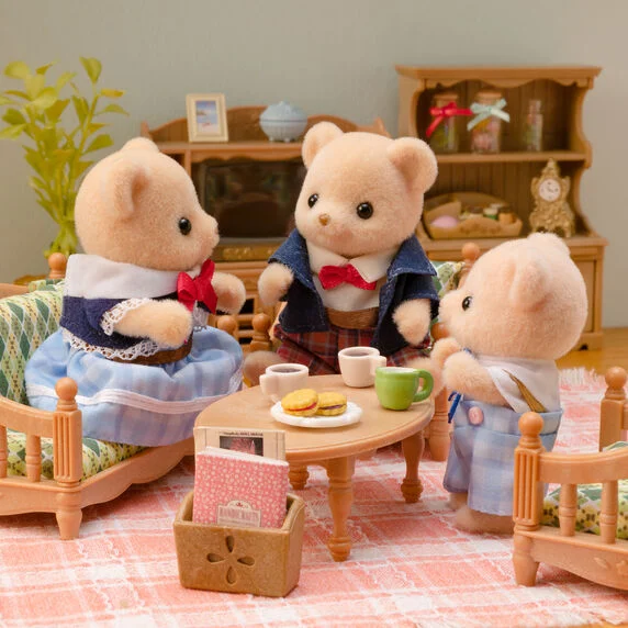 Familia Oso Biscuit - Sylvanian Families - Imagen 6