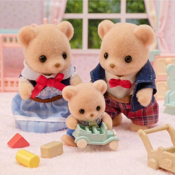 Familia Oso Biscuit - Sylvanian Families - Imagen 3