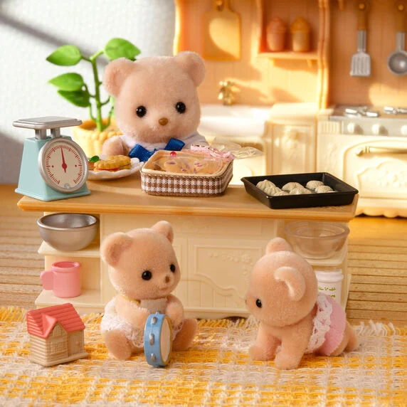 Gemelos Oso Biscuit - Sylvanian Families - Imagen 4