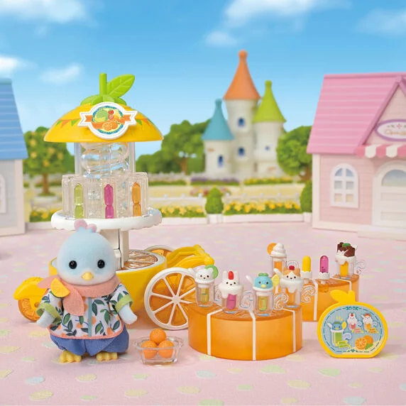 El puesto de zumos de los Pájaro Citrus - Sylvanian Families - Imagen 3