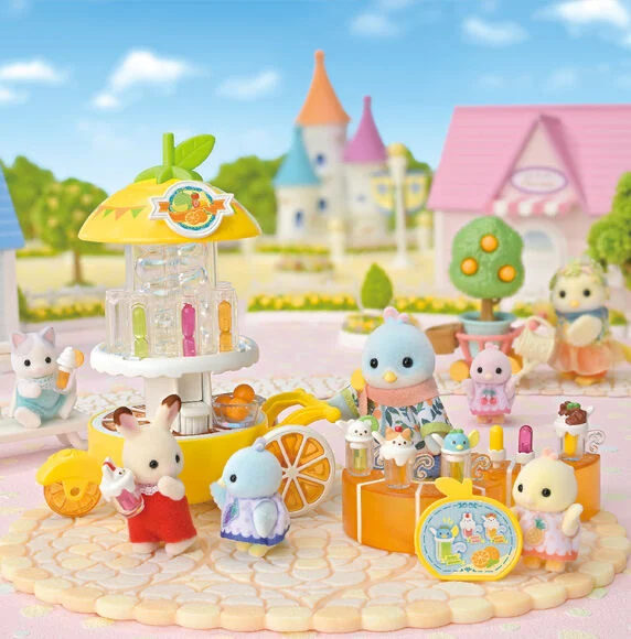 El puesto de zumos de los Pájaro Citrus - Sylvanian Families - Imagen 4
