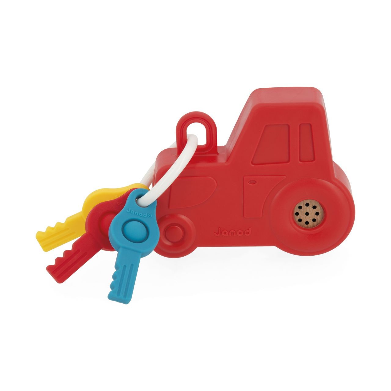 LLavero infantil tractor con sonidos - Janod - Imagen 6