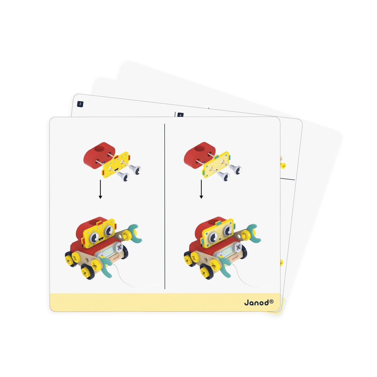 Robot BricoKids para construir - Janod - Imagen 11