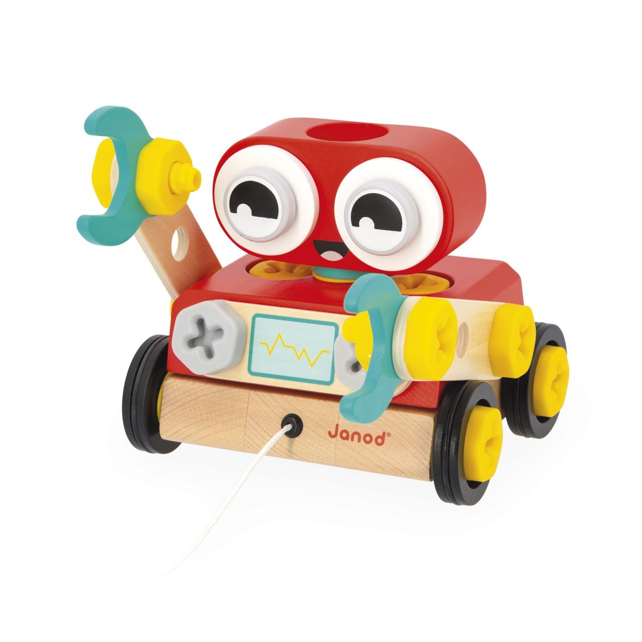 Robot BricoKids para construir - Janod - Imagen 3