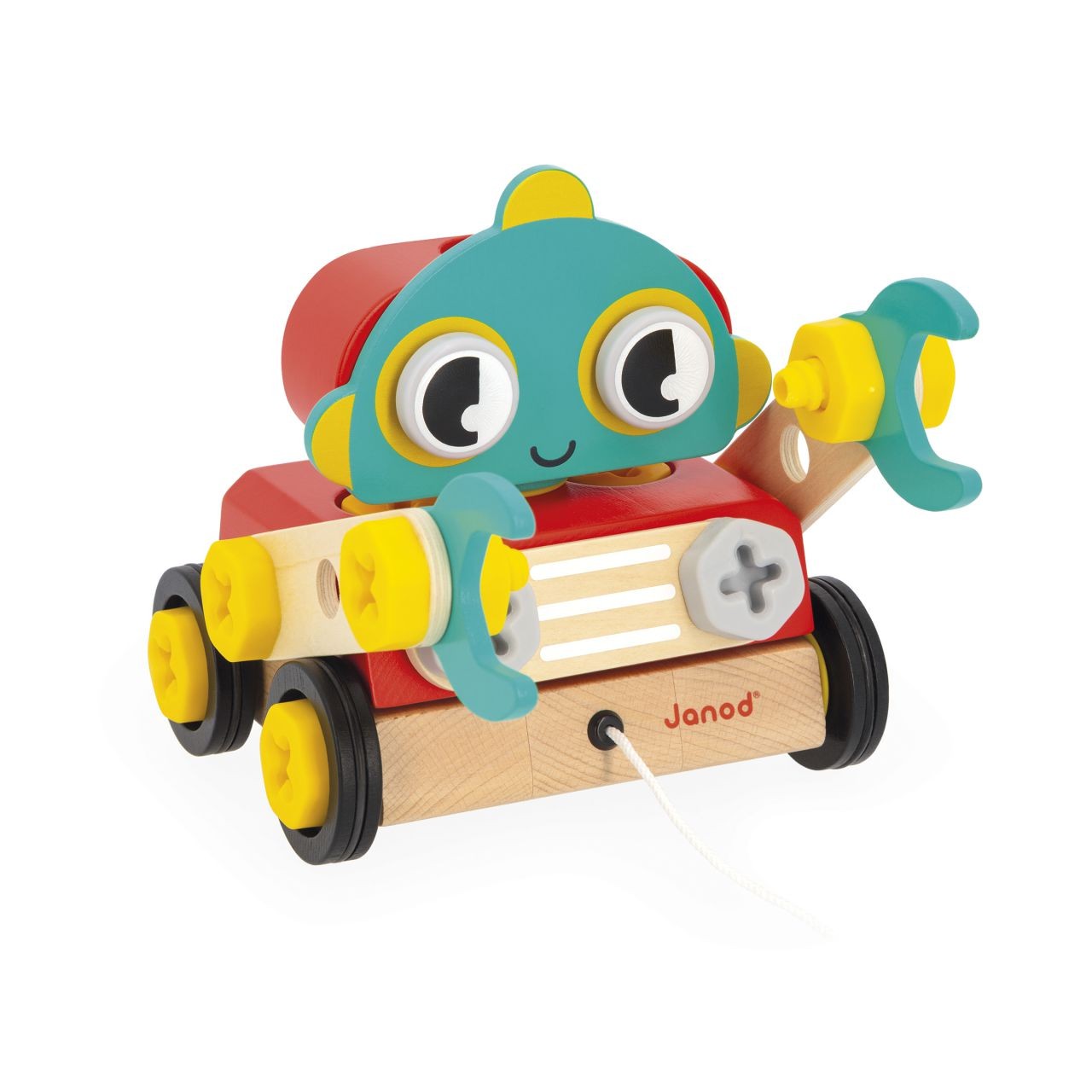 Robot BricoKids para construir - Janod - Imagen 6