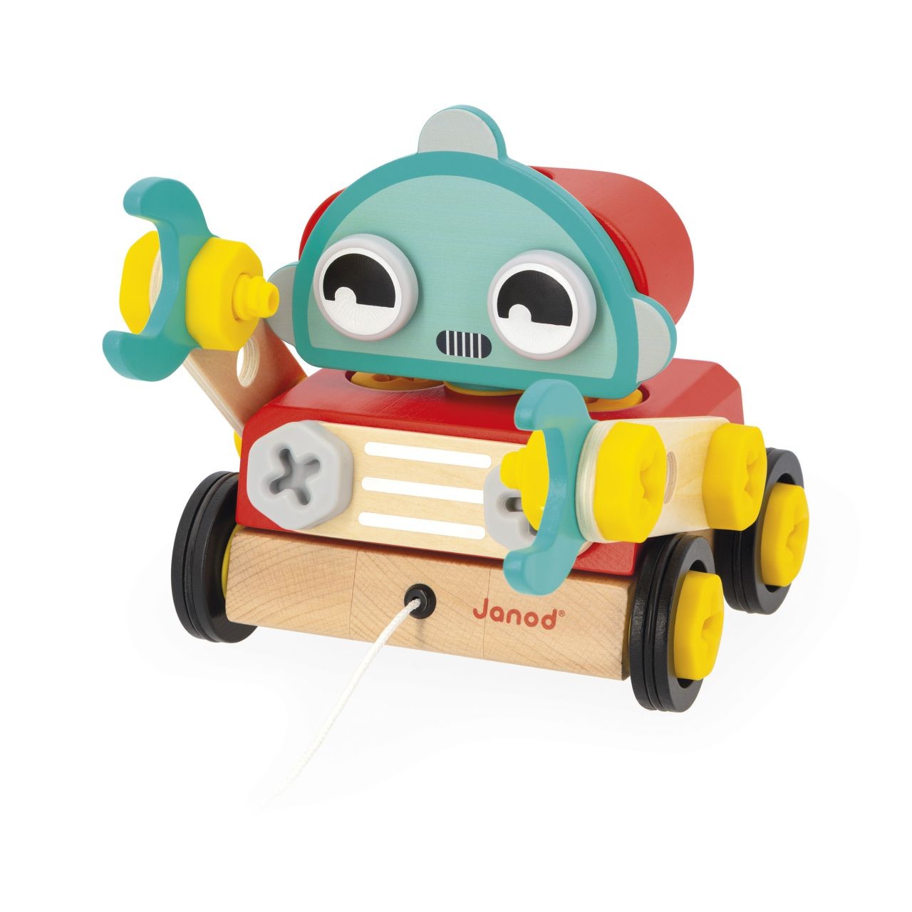 Robot BricoKids para construir - Janod - Imagen 7