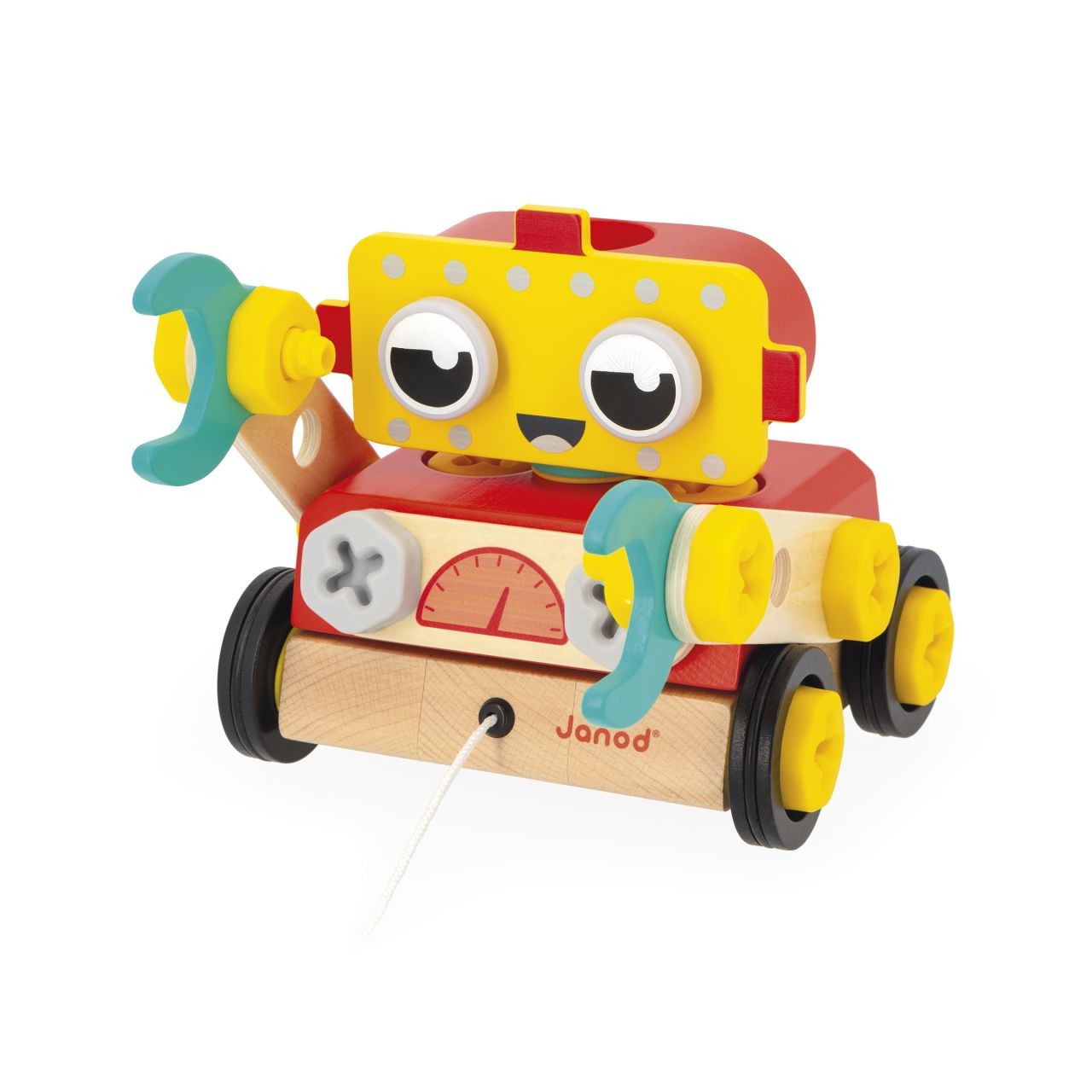 Robot BricoKids para construir - Janod - Imagen 5