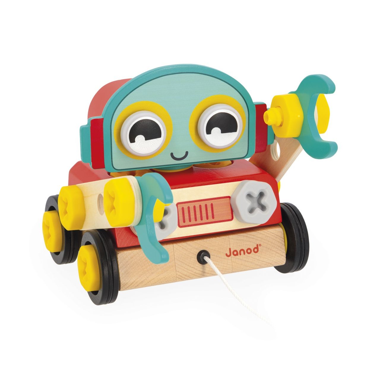 Robot BricoKids para construir - Janod - Imagen 8