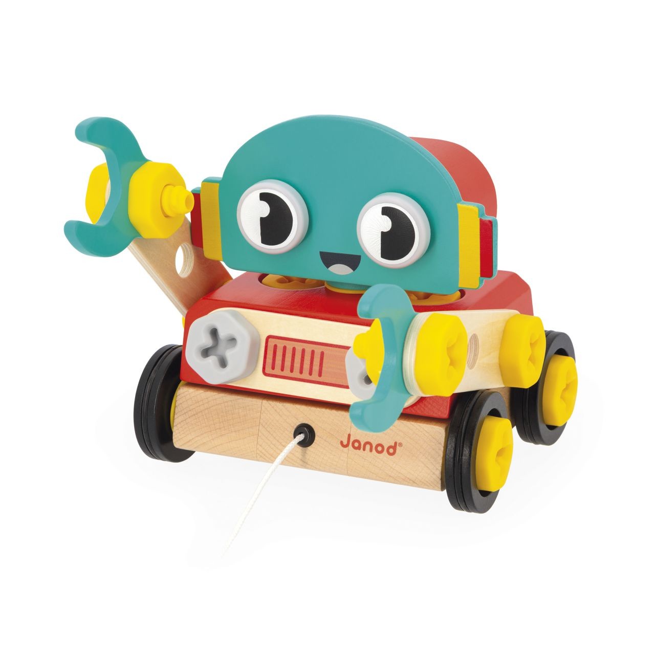 Robot BricoKids para construir - Janod - Imagen 9