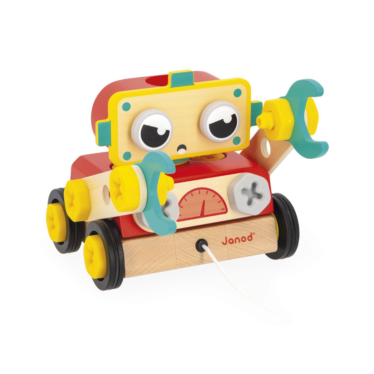 Robot BricoKids para construir - Janod - Imagen 4