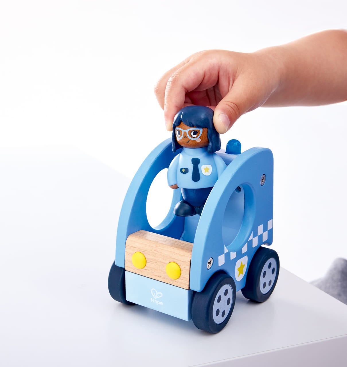 El coche de Policía estridente. Hape Land - Imagen 5