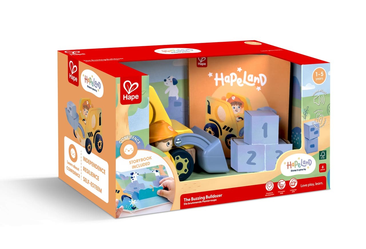 La excavadora zumbadora. Hape Land - Imagen 2