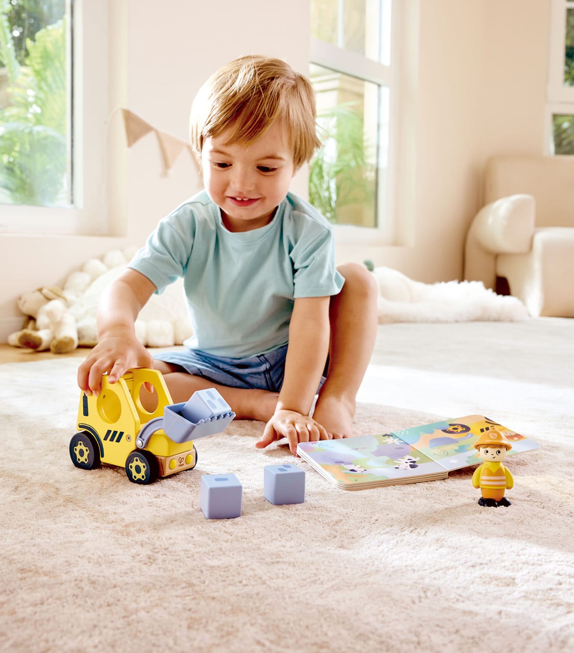 La excavadora zumbadora. Hape Land - Imagen 8