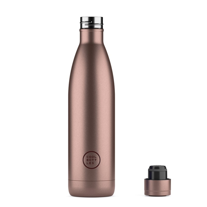 Botella Térmica de Acero Inoxidable Metallic Rose 750ml - Imagen 2