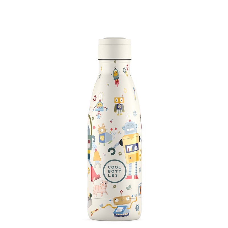 Botella Térmica de Acero Inoxidable Kids Messy Robots 350ml - Imagen 2