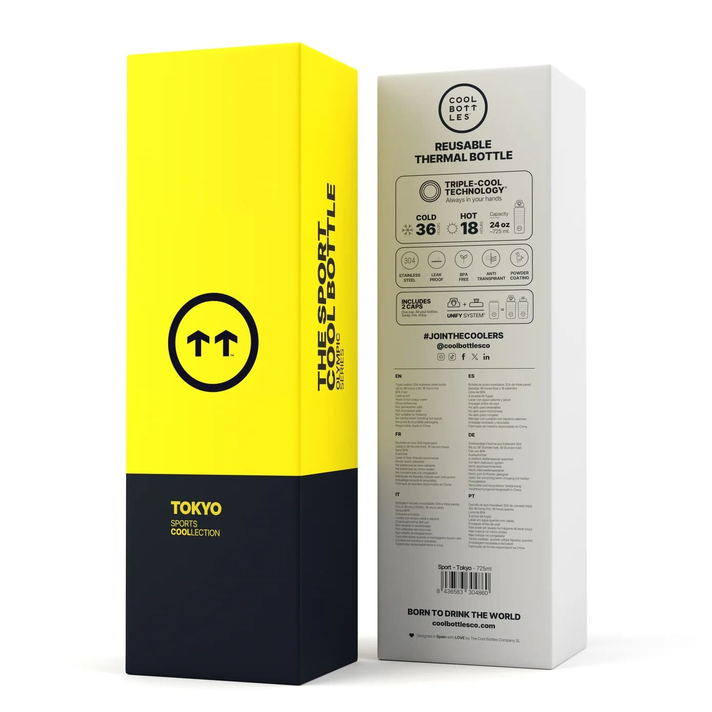 Botella Térmica de Acero Inoxidable Sport Tokyo 725ml - Imagen 6
