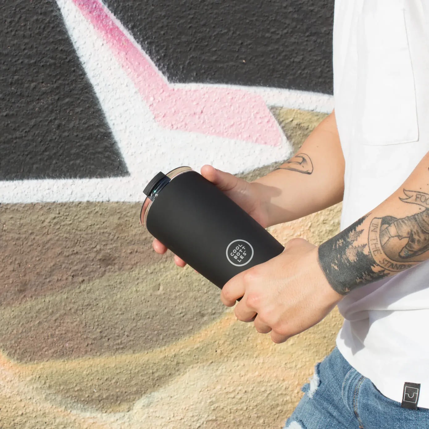 Vaso Térmico de Acero Inoxidable Tumbler Mono Black 330ml - Imagen 7