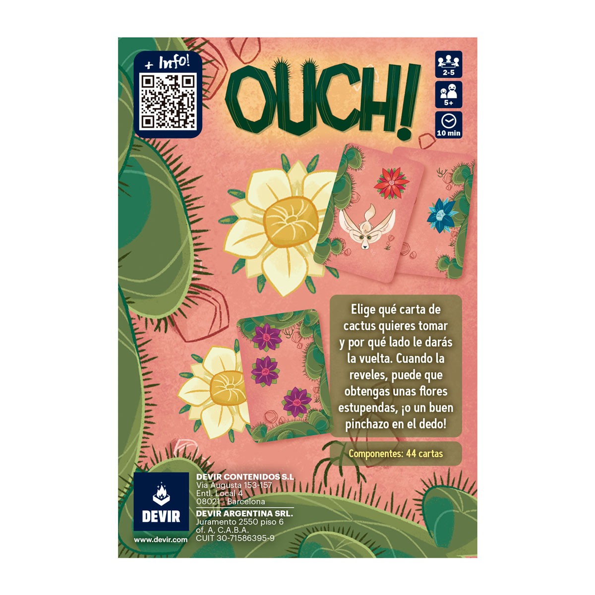 Ouch! (lata) - Devir - Imagen 4