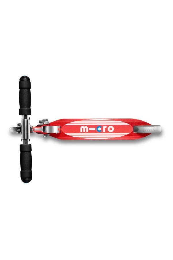 Patinete Micro Sprite Rojo Stripe LED - Imagen 3