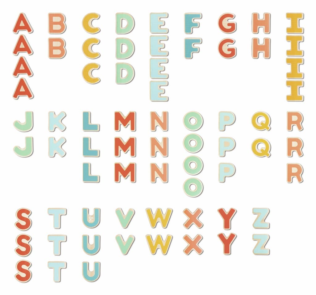Letras magnéticas. 70 Letras - Imagen 2