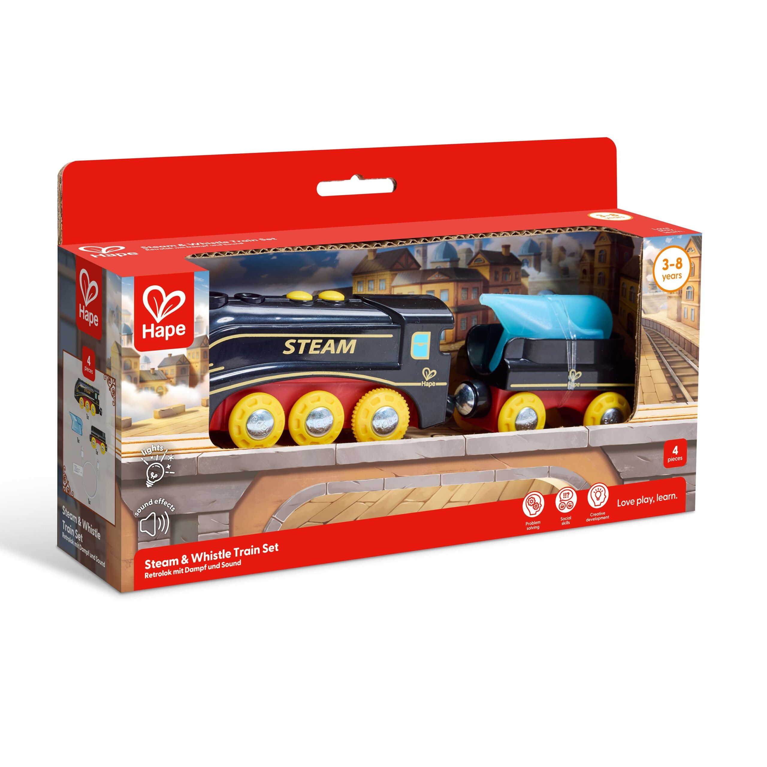 Set Tren de Vapor con sonidos y efecto humo - Imagen 9