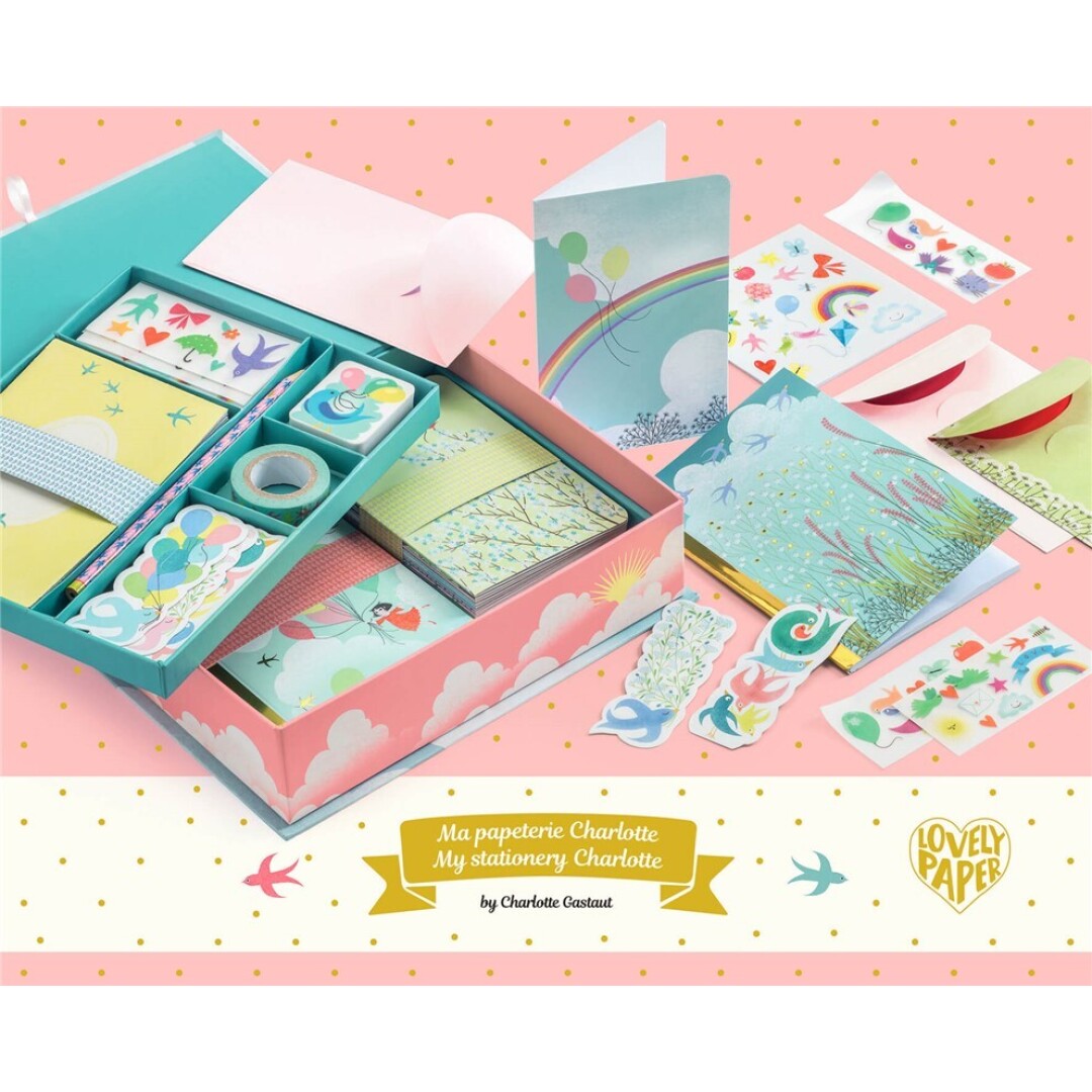 Imagen de portada de la Caja de Papelería Charlotte