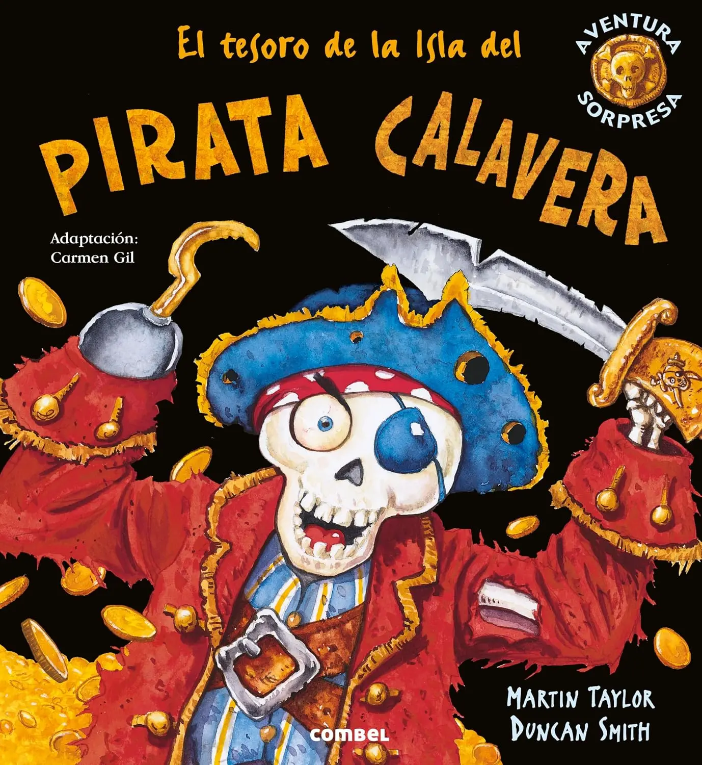 Libro pop-up El Tesoro de la Isla del Pirata Calavera