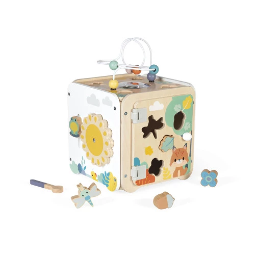 Cubo Grande Multiactividades Pure - Janod - Imagen 2
