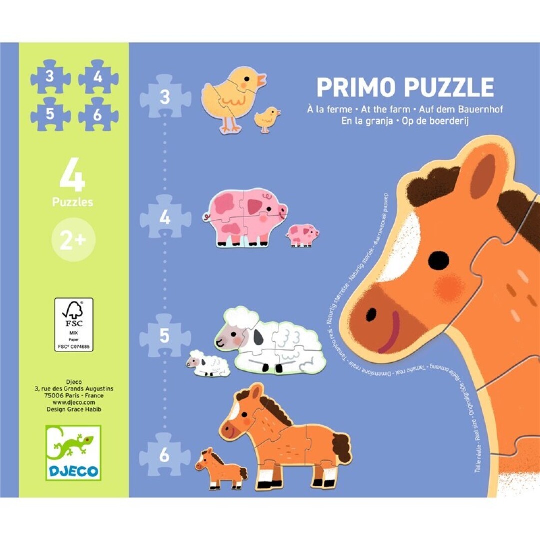 Primera imagen del Puzzle Evolutivo En la Granja