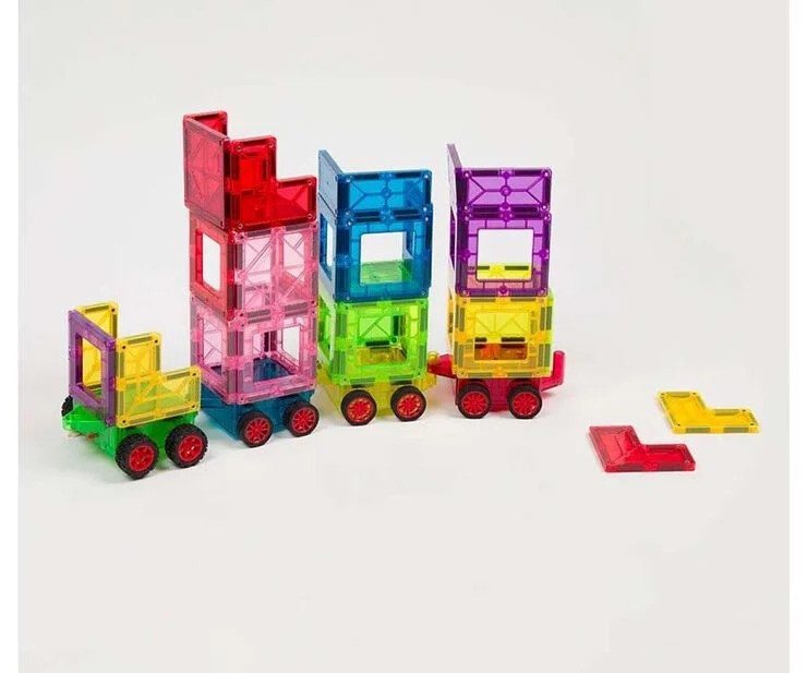 Braintoys Imanix Tren con Vagones 38 pzas. - Imagen 2