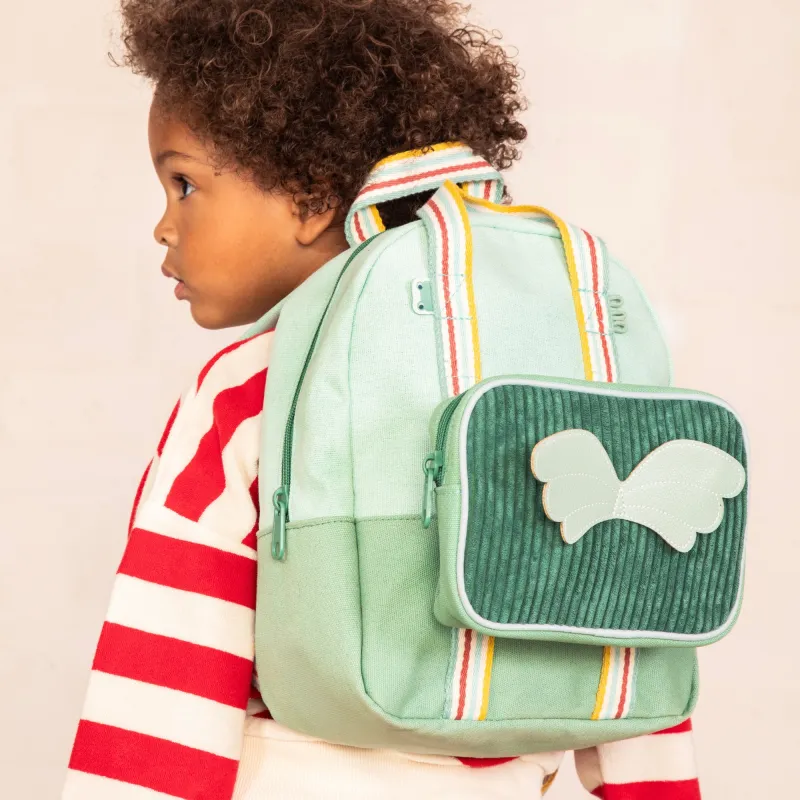 Manzana Mochila Verde - Lilliputiens - Imagen 8