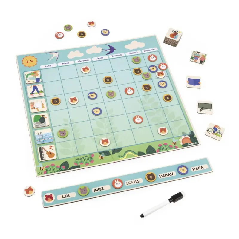 Tabla de Organización. Rutinas - Janod - Imagen 4